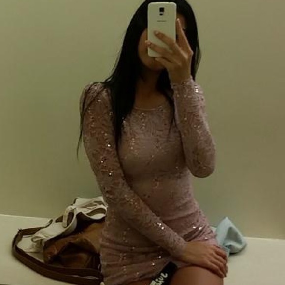 Pink Backless Dress - Picture 3 of 4